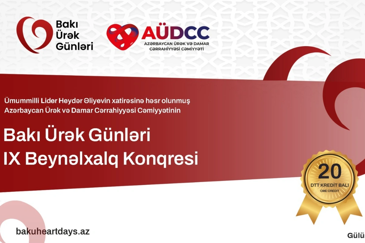 Dünyanın 20-dən artıq ölkəsindən olan məşhur ürək-damar cərrahları Bakıya toplaşırlar